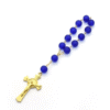 wechat_2025-08-04_153926_933 Komi Wholesale Colorful 6mm Glass Beads Cross Rosay Bracelet Religious Prayer Bracelet Safe Car Accessories Pendant