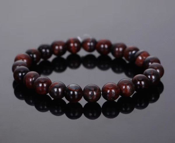 Hot Sale 8mm Beaded Bracelet Multi-Material Round Beads Exquisite Black Agate Amethyst Jade Bracelet Wholesale