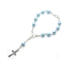 Komi Hot Selling Religious Rosary Bracelet Cross Crucifix Pendant Rosary Bracelet Hanging Car