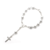Komi Hot Selling Religious Rosary Bracelet Cross Crucifix Pendant Rosary Bracelet Hanging Car