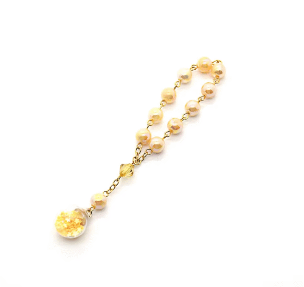 Komi Wholesale Mixed Colorful Designs Five Star Glass Ball Pendant Wedding Prayer Pearl Rosary Bracelet