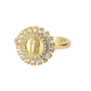wechat_2025-08-26_094750_943 New European and American Virgin Mary Round Ring Open Ring Jesus Retro Embossed Men's and Women's Ring