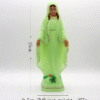 Religious Decorative Sculpture Luminous Virgin Mary Handicraft Statue Religious Cross Ornament Maria Christian Catholic
