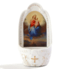 Komi Personalized Ceramic Jesus Christ Religious Catholic Wholesale Pics Pattern Hanging Holy Water Font