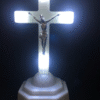 wechat_2025-08-27_164005_147 Electronic LED Small Cross Jesus Christ Body Light Cabinet Vigil Lamp Bitter Like Christ Catholic Holy Objects Home Decoration