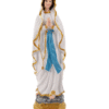 Hot Selling Two-handed Palm Our Lady of Lourdes Virgin Statue Decorations Religious Interior Decoration Gifts Resin Crafts