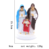 KOMI Home Table Decoration Family Luminous Ornaments Colorful Ornaments Plastic Religious Crafts Ornaments for Home Office Decor