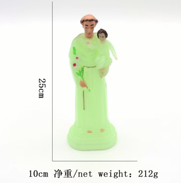 KOMI Home Table Decoration Family Luminous Ornaments Colorful Ornaments Plastic Religious Crafts Ornaments for Home Office Decor