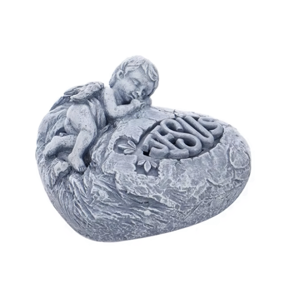 wechat_2025-08-28_163517_043 KOMI Best Selling Home Garden Statues Resin Little Angel Cross Heart Statues for Table Pillar Standing OrnamentsCrafts Gifts