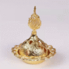 Hot Selling Gold Hollowed Out Middle Eastern Arab Small Incense burner Metal Aromatherapy Sandalwood Furnace Tower