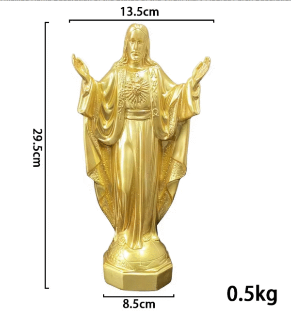 KOMI Mexico Home Decoration of the Statue of the Virgin Mary Figures Porch Decoration Church Resin Crafts