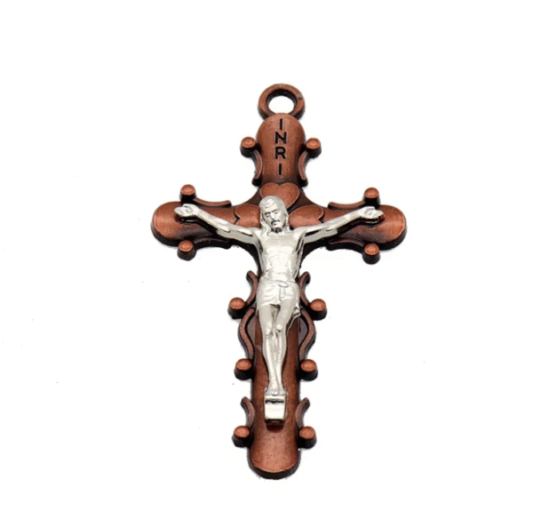 2025 Religious Crafts Gifts Atholicism Christian Jewelry Crucifix Jesus Cross Car Accessories Keychain Keyrings