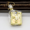 Creative Christian Catholicism Holy Gift Mini Bible Keychain Religious Pendant Jesus Cross Key Chain Keyring
