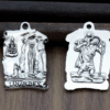 Factory Spot Wholesale Metal Jewelry Pendant Necklace Religious Jewelry Christian Pendant Saint Keychain Pendant