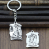 Factory Spot Wholesale Metal Jewelry Pendant Necklace Religious Jewelry Christian Pendant Saint Keychain Pendant
