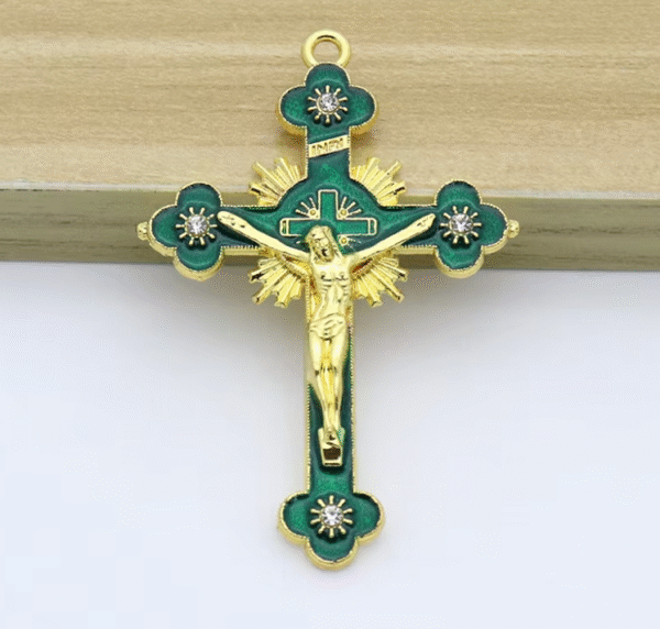 Hot Sale Metal Cross Jewelry Accessories Necklace Pendant Keychain Jewelry Ornament Factory Wholesale
