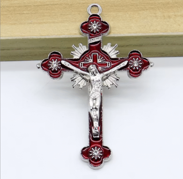 Hot Sale Metal Cross Jewelry Accessories Necklace Pendant Keychain Jewelry Ornament Factory Wholesale