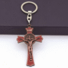 KOMI Cross Collection Hot Sale Car Pendant Bag Hanging Ornaments Metal Alloy Religious Cross Keychain Jewelry Accessories