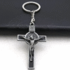 KOMI Saint Benedict Jesus Cross Pendant Necklace Keychain Jewelry Accessories Business Crafts Gifts Religious Promotion