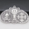 企业微信截图_20250823144900 KOMI 8.8cm*6.1cm St. Benedict Pendant Keychain Wholesale Religious Jewelry