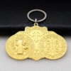 企业微信截图_20250823144943 KOMI 8.8cm*6.1cm St. Benedict Pendant Keychain Wholesale Religious Jewelry