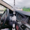 企业微信截图_20250823150934 Komi Crystal Cross Car Pendant Car Interior Hanging Ornament Religious Pendant