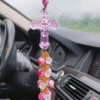 企业微信截图_20250823150941 Komi Crystal Cross Car Pendant Car Interior Hanging Ornament Religious Pendant
