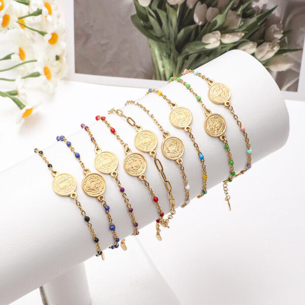 092a15b8884ed3aeed234b107d1fc9b3_He0bab304e43142ceaaae832dcd8f23ccp_avif=close&webp=close KOMI Womens Stainless Steel Egyptian Ankh Cross Bracelet Jewelry Gift Ethnic Religious Cuff Bangles Open Bracelets for Girls