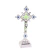 2024 Hot Religious LED Cross Jesus Lamp Decoration Ornaments Bedroom Lamps Plastic Crafts
