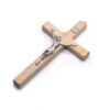 Big Cross Accessories Jesus Wooden Cross Pendant Catholic Charm Religious Handmade Crafts Jewelry