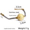Komi Stainless Steel Virgin Mary Open Bracelet South American Guadalupe Bracelet Jewelry
