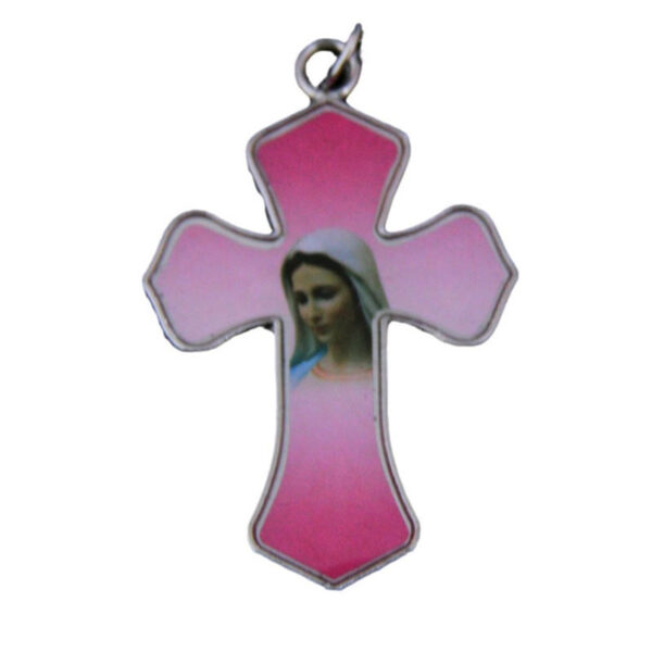 13db5db790e5362f7cf3a6d0f67e1d34_H04b98c1de7fe460ea7bfdd0c6804ffceG_avif=close&webp=close KOMI Colored Maps Jesus Virgin Mary Portrait Cross Pendants Double Figure Maps Cross Charms for Religious Jewelry Accessories