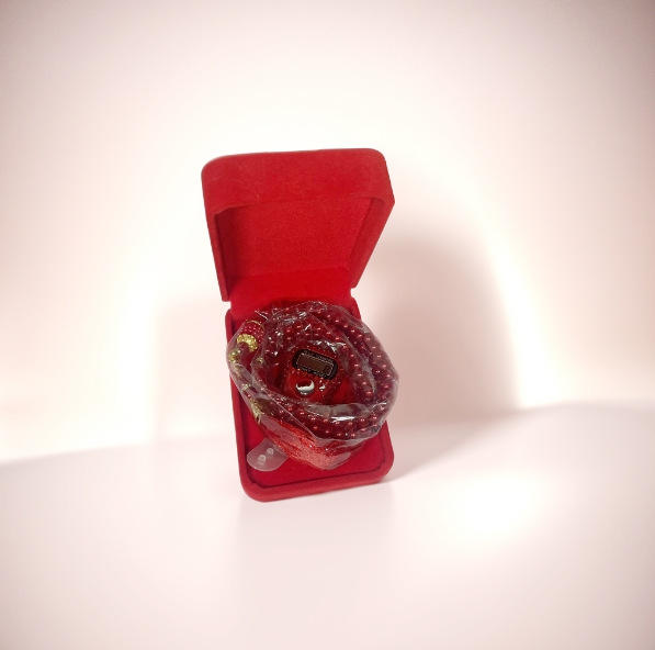 15adcd3dad394cff8a39ce82c5dd0a66_Ha6916bfb1ca74c8286c313a037569e13o_avif=close&webp=close KOMI Hot Sale Arab Muslim Rosary Velvet Gift Box Rosary 2-piece Set Rosary Bracelet