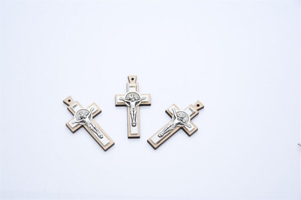 15dc66717f67266632167232b4031e26_H97242ed6c7b340d9a38695276d348e88m_avif=close&webp=close Religious Wooden Cross Charm Jerusalem St Benedict Alloy Jesus Crucifix Pendant