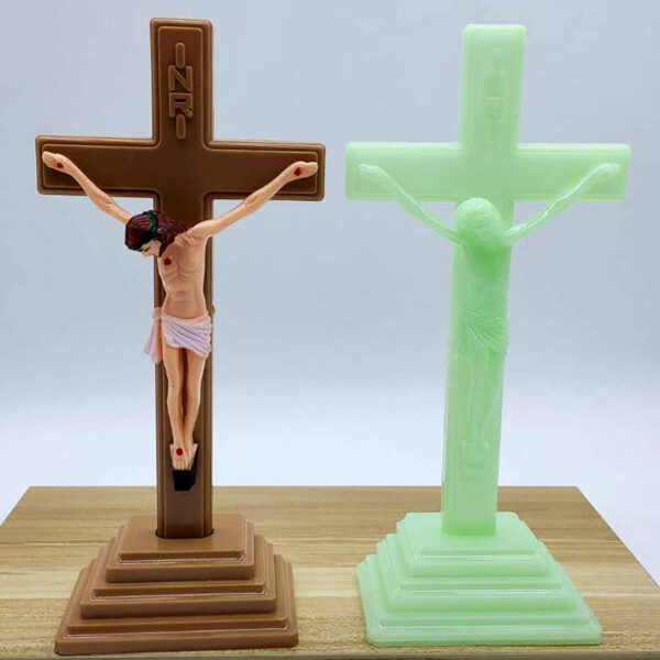 17fcef98067daec0de41c013fcf83a38_Hbb5421a0ba004c278b4b6b11b4349a2eo_avif=close&webp=close KOMI Home Decorations Plastic Cross Luminous Cross Table Standing Wall and Car Hanging Ornaments Garden Decoration Craft Gift