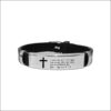 19baece834471eb0bc4bbab349cda597_Hfa25fb5a879d486fad9318b38333dfc0e_avif=close&webp=close Komi Inspirational Words Simple Family Friendship Stainless Steel Bracelet Adjustable Silicone Sports Bracelet