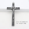 Wholesale Simple Alloy Church Religious Catholic Jewelry Cross Jesus Christ Cross Large Pendant