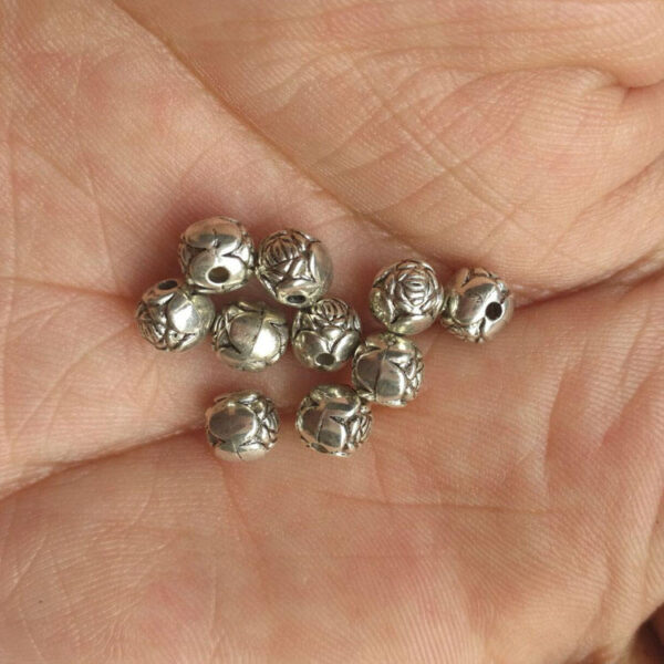 1ea3f3fb21ad66b914f5a639ec1ec5c8_H7b1a01e5d3e046078d8d367dacceb0f7q_avif=close&webp=close 2024 Rosary Beaded Plastic Beads Rondelle Rose Beads Hollow Rosary Diy Accessories 6mm Gold and Silver Plating