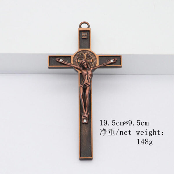 Wholesale Simple Alloy Church Religious Catholic Jewelry Cross Jesus Christ Cross Large Pendant