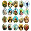 275c75e0cbd0ded10f0e8347e2741089_Hb90189897a524ef89603750091f1a40av_avif=close&webp=close Oval Time Gemstone Catholic Christian Jesus Virgin Religious Pattern Glass Patch Diy Jewelry Accessories