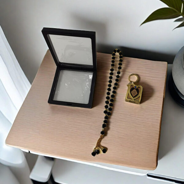 349cff598467d34c83817ecc1ee38f45_H1e81087c8565420896c2632c943cdb5bi_avif=close&webp=close KOMI Tesby Sea New Arabic Decorative Rosary Keychain Small Pendant Two-piece Set