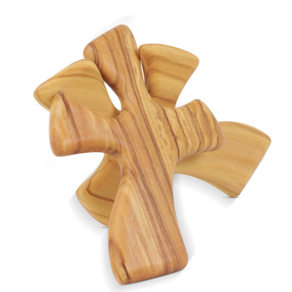 34a4a00555c14de16fbc43e216a6e455_H2d9c404058674077b11dc4613a7bd1532_avif=close&webp=close KOMI 2024 New Wooden Decorative Cross Gift Olive Wood Prayer Cross Held in Hand