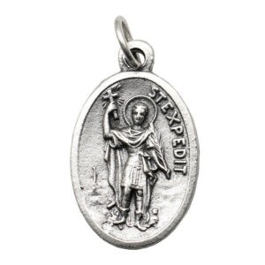 4289f8f6ae34335d1922f5ea01b83e16_H1b9b0a5065d2440dabeb5f71a9943b795_avif=close&webp=close KOMI Hot Selling Saint Experdee + Guardian Angel 2.2cm Double Sided Religious Pendant