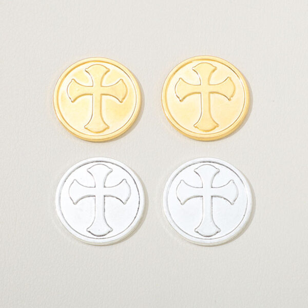 44edf5a62875f2bc47fb972eafef394f_Hec9fcddb71c349908351551e34e25e33z_avif=close&webp=close Hot Selling Religious Gold Silver Cross Commemorative Coin Block Relief Commemorative Medal