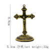 Religious Jesus Metal Craft Jewelry Christian Catholic Cross Ornament Wholesale