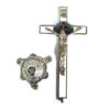2024 Komi Big Cross Accessories Jesus Alloy Cross Pendant Catholic Charm Religious DIY Handmade Jewelry