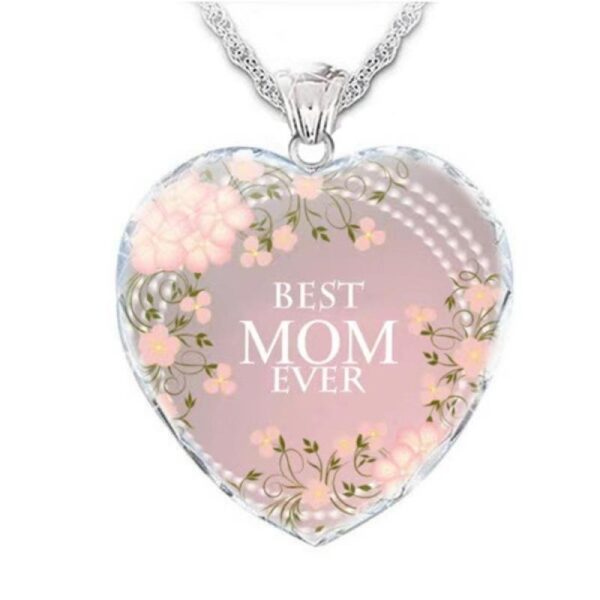 KOMI Fashion Crystal Charms Pendants Necklaces Drop Heart Crystal Figure Letter Image Pendant Necklace Wedding Jewelry Gifts