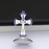 Hot Sale Colored Diamonds Office Home Religious Metal Handicraft Jewelry Ornaments Creative Car Small Ornaments