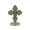 Metal Cross Crucifix Catholic Christian Bitter Catholic Jesus Eastern Orthodox Church Apostle Home Car Retro Religious Ornament