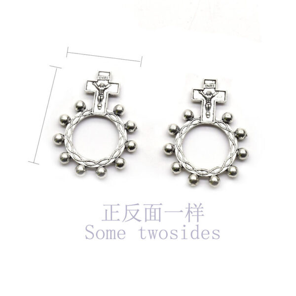 KOMI 2024 New Hot Selling Religious Jesus Cross Ring Wholesale